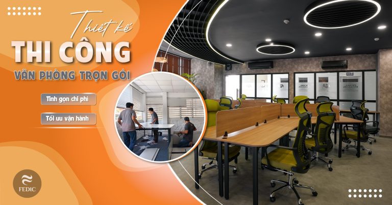 Giải pháp thiết kế thi công văn phòng